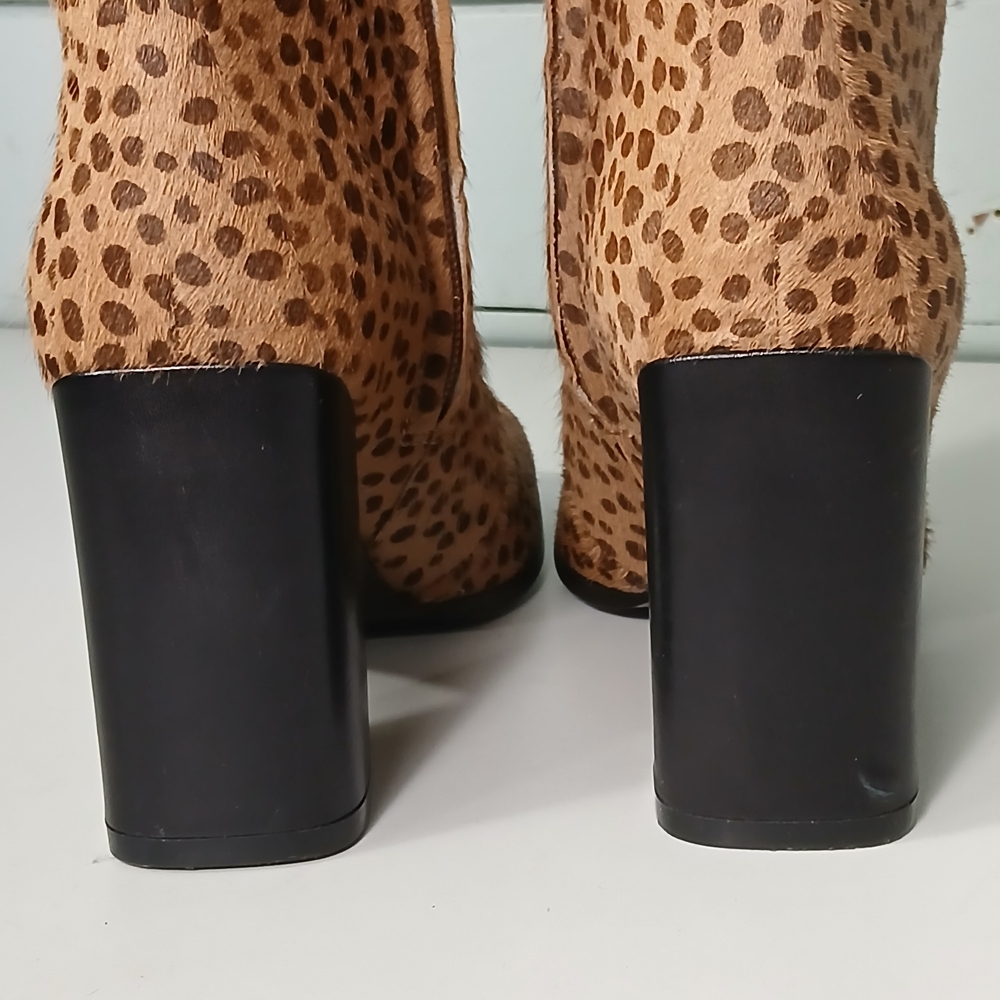 Diane Von Furstenberg Leopard-Print Yvonne Knee Boots - Picture 3 of 14
